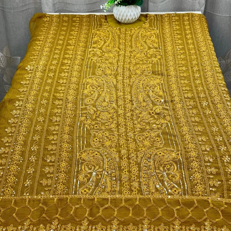 Georgette Semi Stitched Salwar Suit AR-503 MSR