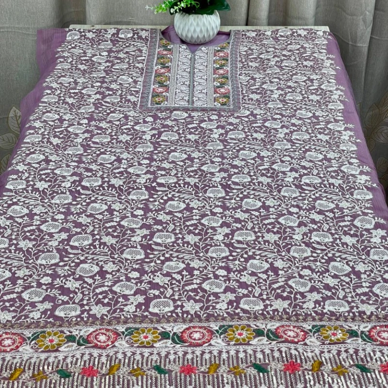Georgette Semi Stitched Salwar Suit AR-513 NUD (Copy)