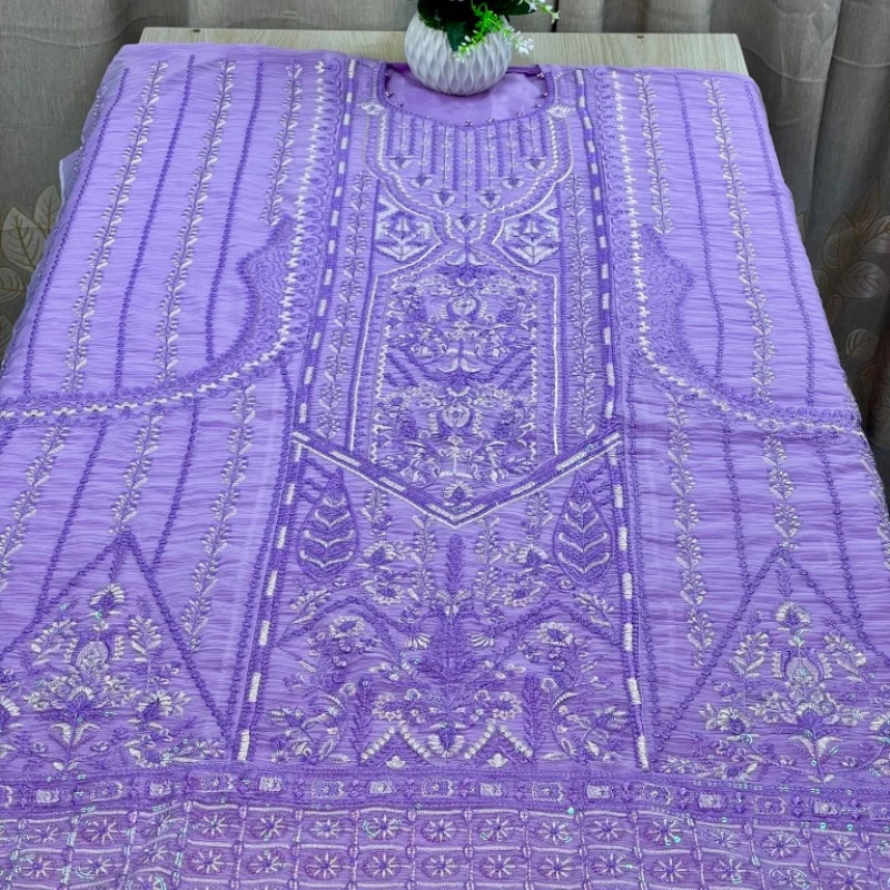 Georgette Semi Stitched Salwar Suit AR-509 LAB