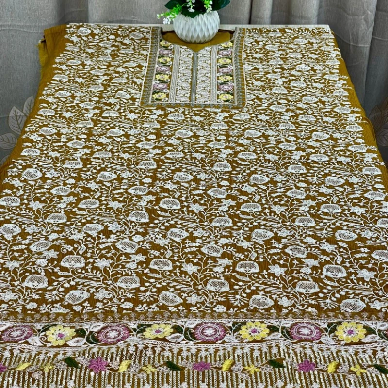 Georgette Semi Stitched Salwar Suit AR-513 MSR
