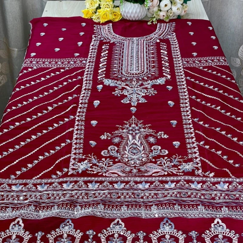 Georgette Semi Stitched Salwar Suit AR-510 DR