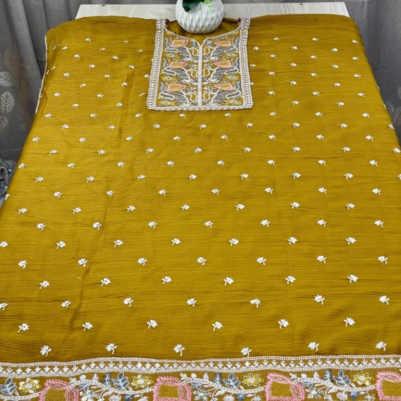 Georgette Semi Stitched Salwar Suit AR-508 MSR
